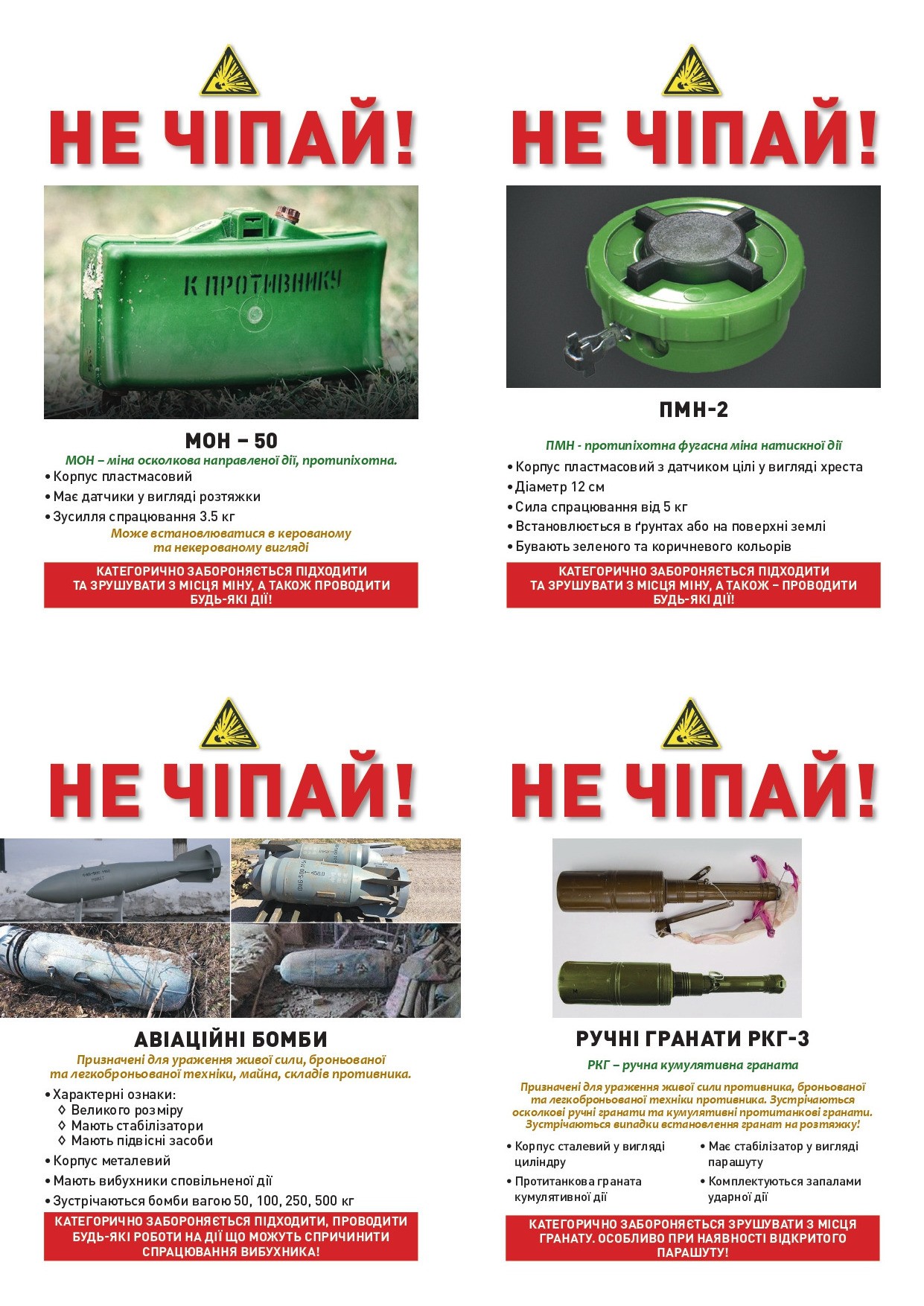 Мінна безпека, що потрібно знати та виконувати